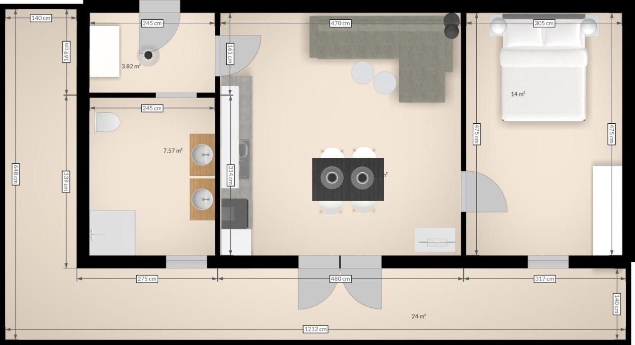Rmg Roses Apartments Bad Kleinkirchheim Eksteriør billede